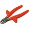 Gray Tools 7-1/2" Side Cut, Diamond Slim Nose Pliers W/ Vinyl Grips, 1" Jaw, 1000V B243B-I - alternate 1